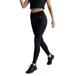 Gymshark Vital Seamless Leggings Black Marl High Waisted XXL B1A2B